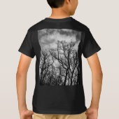 Oud kasteel in het bos t-shirt (Achterkant)