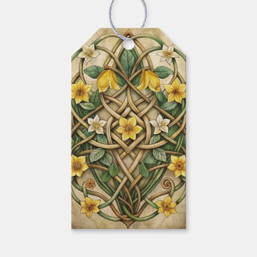 Oud-Keltisch Cadeaulabel (Voorkant)