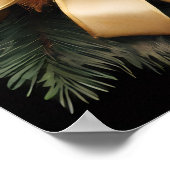 Oud Kerstframe Poster (Hoek)