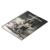 Oud Kerstmis, Beste Vrienden op Ski's Notitieboek (Linkerzijde)