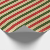 Oud Kerstmis Cadeaupapier (Hoek)