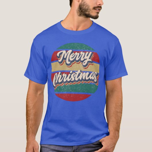 Oud Kerstmis grappig T-shirt (Voorkant)