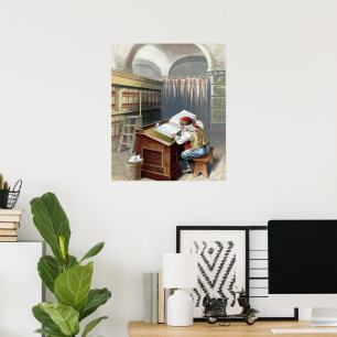Oud Kerstmis, Sint Nicolaas Stout of Braaf  Poster