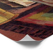 Oud Kerstmis, Sinterklaas bij de Haard Poster (Hoek)