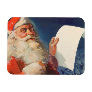Oud Kerstmis, Sinterklaas Stoute Nette Lijst Magneet