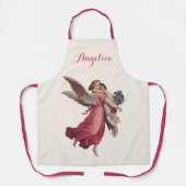 Oud Kerstmis, Victoriaanse Beschermengel Schort (Voorkant)