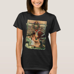 Oud Kerstmis, Victoriaanse Kerstman Kinderen T-shirt