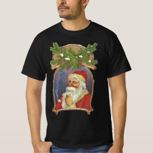 Oud Kerstmis, Victoriaanse Kerstman met Pijp T-shirt