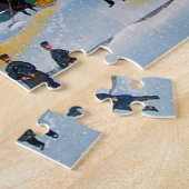 Oud Kerstmisdorp Legpuzzel (Zijkant)