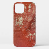 Oud koper: levendige metaaltextuur. Case-Mate iPhone case (Achterkant)
