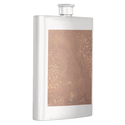 Oud koperoppervlak flacon (Rechts)