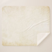 Oud kraftpapier-document: geweven achtergrond sherpa deken (Voorkant (horizontaal))