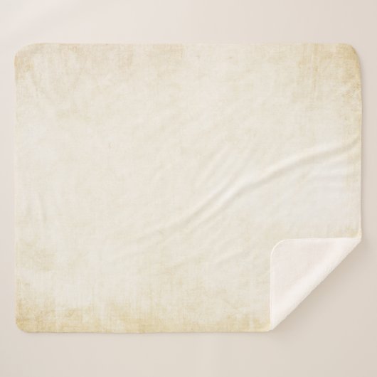 Oud kraftpapier-document: geweven achtergrond sherpa deken (Voorkant (horizontaal))