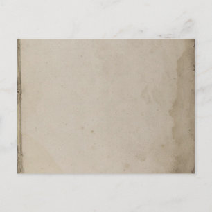 Oud kraftpapier met grijswaarden briefkaart