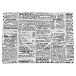 Oud krantenontwerp groot cadeauzakje