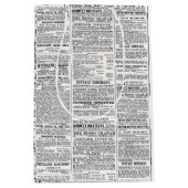 Oud krantenontwerp medium cadeauzakje (Voorkant)