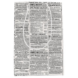 Oud krantenontwerp medium cadeauzakje