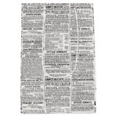 Oud krantenontwerp medium cadeauzakje (Achterkant)