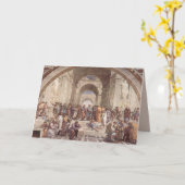 oud kunstacademiewenskaart kaart (Gele Bloem)