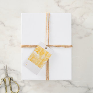 Oud licht voor een boom cadeaulabels