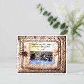 Oud Lijst Briefkaart (Staand voorkant)