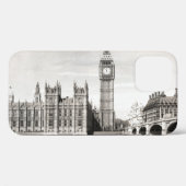 Oud Londen, zwart-wit. Case-Mate iPhone Case (Achterkant (horizontaal))