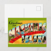 Oud Mackinac-eiland  Briefkaart (Voorkant / Achterkant)