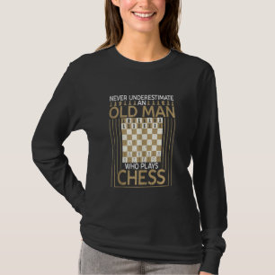 Oud Man dat de kaasschaafset doorlaat T-shirt