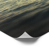 Oud man en zee poster (Hoek)