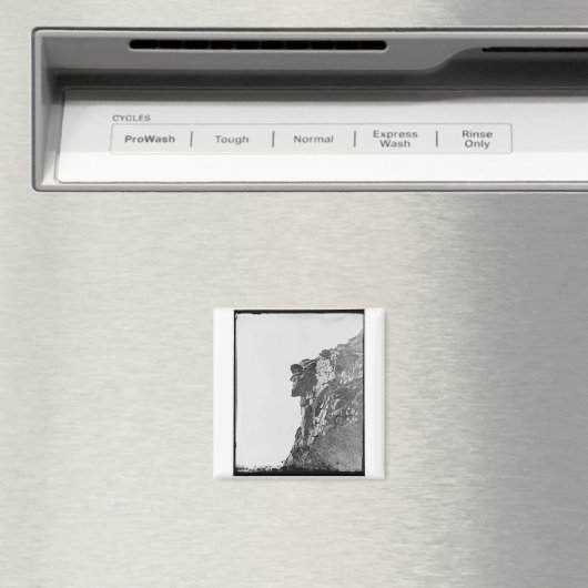 Oud Man in de bergmagneet Magneet (Insitu (Vaatwasser))