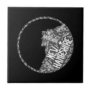 Oud Man in de keramische bergtegel Tegeltje