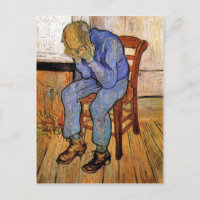 Oud Man in Sorrow door Vincent van Gogh 1890