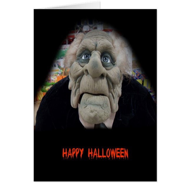 Oud Man Masker in Zwarte Achtergrond (Voorkant)