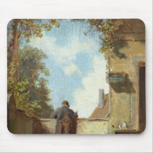 Oud Man op de Terrace Muismat