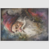 Oud Man Santa 1 Decoupage Papier (Voorkant)