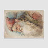 Oud Man Santa 7 Decoupage Papier (Voorkant)