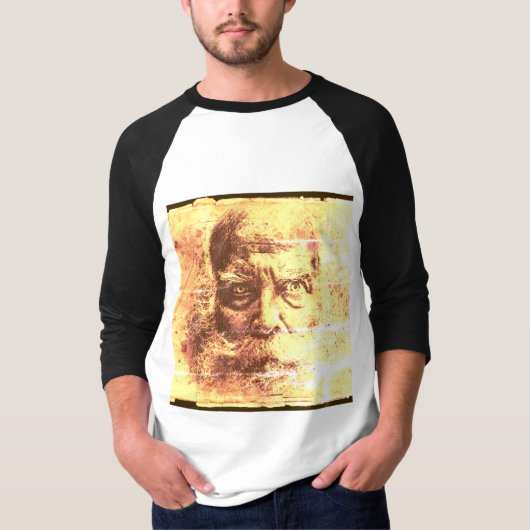 oud man t-shirt (Voorkant)