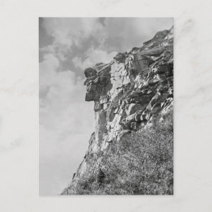 Oud Man van de Berg, 1901.  foto Briefkaart