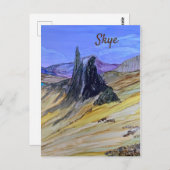 Oud Man van de "Storr Skye"    Briefkaart (Voorkant / Achterkant)