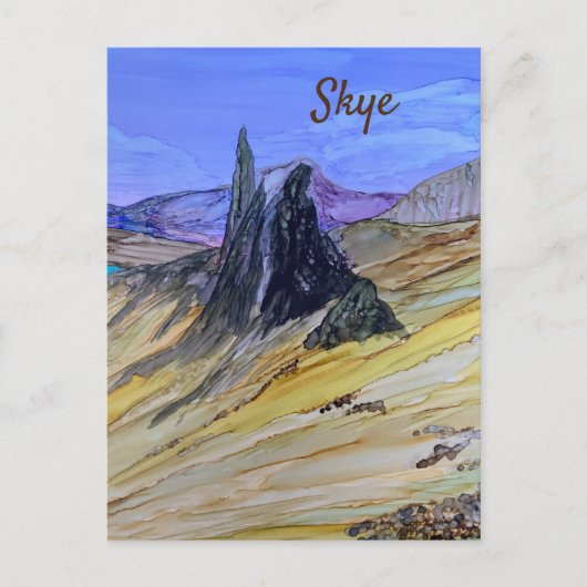 Oud Man van de "Storr Skye"    Briefkaart (Voorkant)