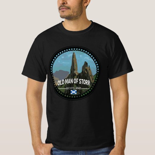 Oud man van storr isle of skye t-shirt (Voorkant)