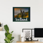 Oud Man van Storr Skye Scotland Poster (Thuiskantoor)