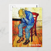 Oud Man van Van Gogh sorteren Briefkaart (Voorkant / Achterkant)
