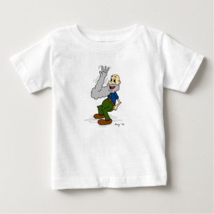 Oud Man Waving Beard Baby T-shirt
