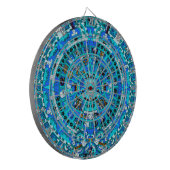 Oud Maya profetisch ontwerp Dartboard ~ Dartbord (Voorkant Links)