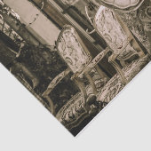  oud meubilair en grammofon tissuepapier (Detail)