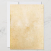 oud middeleeuws papier kaart (Achterkant)