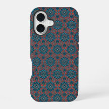 Oud Mozaïek Geometrisch Bloemenpatroon