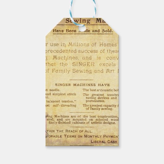 Oud Naai Album Cadeaulabel (Voorkant)