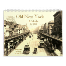 Oud New York, een 2026 kalender